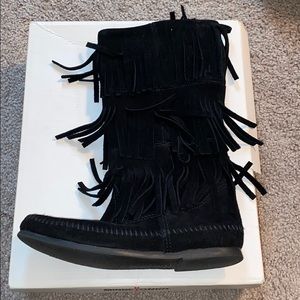 Minnetonka knee boots